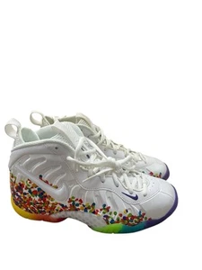 Nike Air Foamposite One White Fruity Pebbles Mismate L:2.5 R:2 - Picture 1 of 12