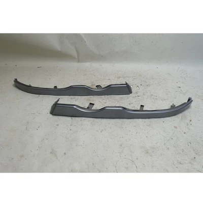 00-03 BMW E46 3-Series Convertible M3 Headlight Lower Trim Pair Silver Grey OEM - Image 1 of 4