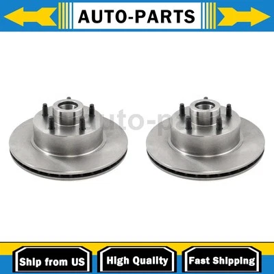 For Ford Granada 1975-1980 2X DuraGo Front Disc Brake Rotor and Hub - Image 1 of 4