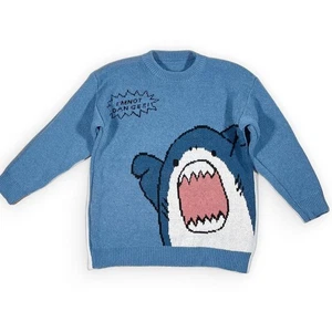NWOT Novelty Shark Sweater Size Kids XL - Picture 1 of 6