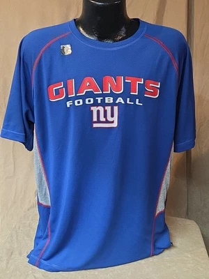Camisa de futebol masculina New York Giants poliéster azul treinamento nova com etiquetas - Imagem 1 de 3