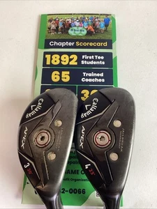 Callaway Apex Hybrids Set 3-20* And 4-23*  Project X 6.0 Stiff Graphite Shafts - Picture 1 of 9