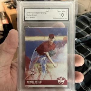 2018 Panini Diamond Kings - Rookies #73 Shohei Ohtani (RC) AAG 10 Gem Mint AAG - Bild 1 von 4