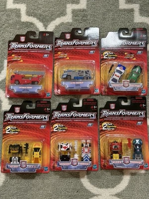 2001 Transformers Robots in Disguise 2 Pack Figures Level 1 Lot - Image 1 of 4