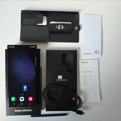 Samsung Galaxy S23 Ultra 5G 8GB 256GB 6,8” Amoled SM-S918B Negro - Imagen 1 de 4