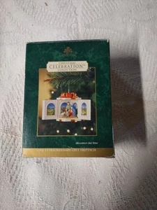 Dayspring Ornament Christmas Celebrations Extraordinary Gift Triptych - Picture 1 of 5
