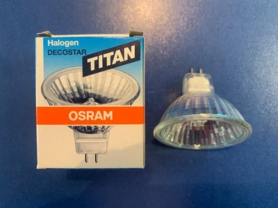 OSRAM Halogen Decostar 51 Titan 65W 12V GU5.3 38° Reflector Lamp 46880 WFL - Image 1 of 4