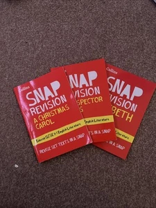 Snap Revision An Inspector Calls, Macbeth, And A Christmas Carol - Picture 1 of 7