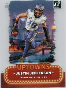 2024 Clearly Donruss #15 Justin Jefferson Uptowns - Picture 1 of 2