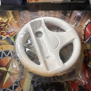 Mario Kart Steering Wheel for Nintendo Wii & Wii U - Old Skool (WHITE)  - Picture 1 of 2