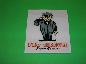 KX KXF CR CRF YZ YZF RM RMZ 85 125 250 450 PRO CIRCUIT RACING DECALS STICKERS - Picture 1 of 1