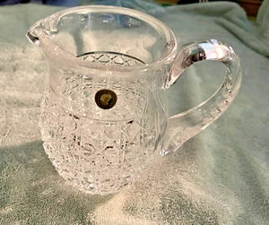 Cameo Hand Cut Lead Crystal Pitcher from Germany - Picture 1 of 8