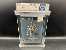 1st Print Foil Kingdom Hearts II PS2 WATA 9.6 A FACTORY SEALED MINT VGA