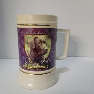Tazza alta vintage nera Labrador Retreiver da collezione - Foto 1 di 6