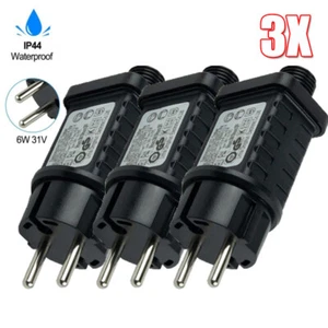 3XTrafo Lichterkette LED Timer Netzteil Netzadapter Weihnachtsbeleuchtung 6W/31V - Bild 1 von 22