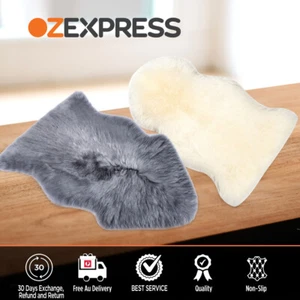 TARRAMARRA® Rugs Sheepskin Wool Australian Sheepskin Single Long Wool Rug 85cm - Picture 1 of 14