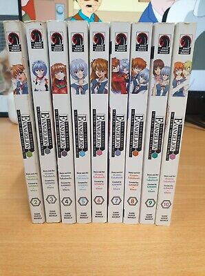 Neon Genesis Evangelion The Shinji Ikari Raising Project Manga Vol. 2-10 • 175$