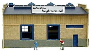 Modelo Power #411 - Terminal de Carga Interestatal - HO Tren Edificio Pola - Imagen 1 de 10