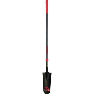 Razor-Back Drain Spade Fiberglass Handle Heavy Gauge Coated Blade 61.6 in. H - Picture 1 of 5