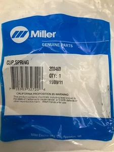 NEW GENUINE PARTS MILLER 208469 SPRING CLIP - Picture 1 of 2