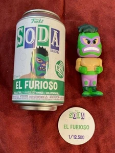 Funko SODA - Marvel Luchadors: El Furioso - 12,500 pcs incredible hulk WOW - Picture 1 of 1