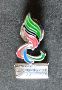 PIN RARE PIN'S .. OLYMPIQUE OLYMPIC FRANCE PARIS 2024 PARALYMPIC UAE ARABIA ~US - Picture 1 of 1
