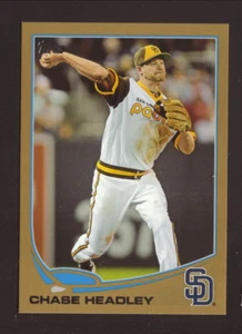 Chase Headley--San Diego Padres--2013 Topps Gold Baseball Card - Picture 1 of 2