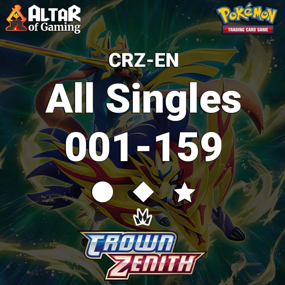 Pokémon TCG: Crown Zenith - Card Singles (CRZ EN) [Mint] - Image 1 of 1