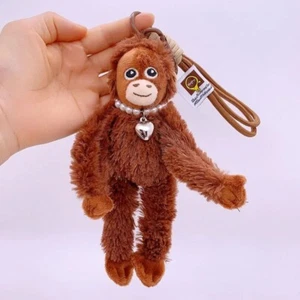 Cute Cartoon Monkey Plush Keychain – Soft Stuffed Toy Bag Charm Car Pendant Gift - Picture 1 of 12