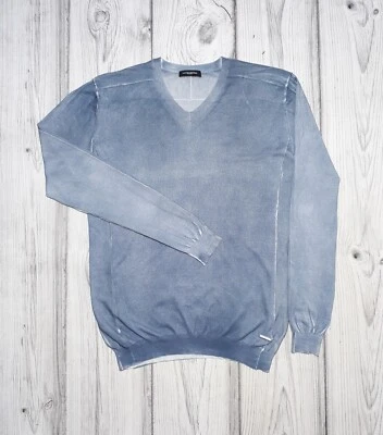 Costume National Homme Mainline Knit V Neck Detail Sweater size M - Image 1 of 4