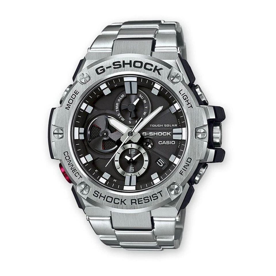 Casio G-Shock G-Steel Herren Armbanduhr - Silber (GST-B100D-1AER)