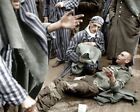 Détenus juifs sauvés dans un camp de concentration nazi 8x10 photo imprimé célébrité