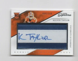 /199 2016 Panini Prime Signatures - Rookie Signature Cuts Kelvin Taylor #273 - Bild 1 von 2