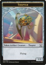 4 x Thopter Token (004/004) - Elves vs. Inventors - Common