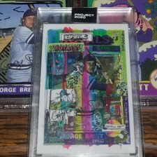 Topps Project 2020 Gregory Siff / George Brett #11 THE HOTTEST CARD!!