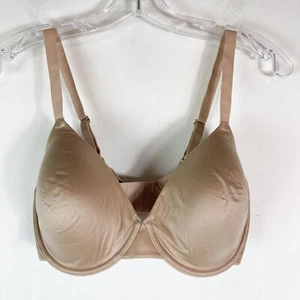 Natori NWT Beige Underwired Unlined Push Up Bra Size 34DDD - Picture 1 of 3