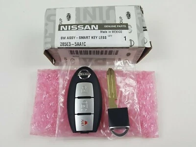 ORIGINAL NISSAN 15-18 SMART KEY LESS ENTRY REMOTE OEM FOB 433MHz BLANK UNCUT SUV - Image 1 of 4