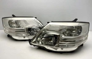 Toyota Alphard 10 ANH10 MNH10 Late model Headlight Lights Lamps set JDM - Picture 1 of 6