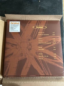 Orbital Brown Album 2xLP Vinyl DJ Record 2025 GALAXY Marble ReIssue Sealed RARE! - Picture 1 of 9