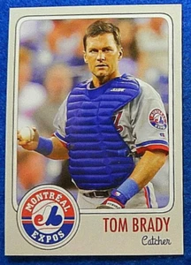 Tom Brady EXPOS Baseball Card #12 RC Montreal Expos ROOKIE Card (RC) RARE - Picture 1 of 2