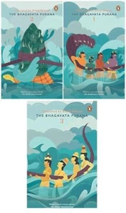 The Bhagavata Purana , THE (Vol. 1) , (Vol. 2) & (Vol. 3) Paperback - Picture 1 of 7