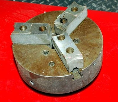 Mandril Cushman 12 pulgadas 3 mordazas, montaje de husillo de bloqueo de leva D1 6 (Inv.13749) Foto 1 de 2