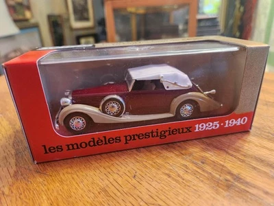 Solido l'age d'or 1939 - Delage D8 120 1/43 литая в оригинальной коробке - Изображение 1 из 4