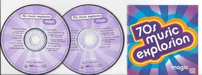Time Life 70's Music Explosion Volume  4 Magic (CD, 2 Disc) 30 Awesome Tracks! - Image 1 of 2