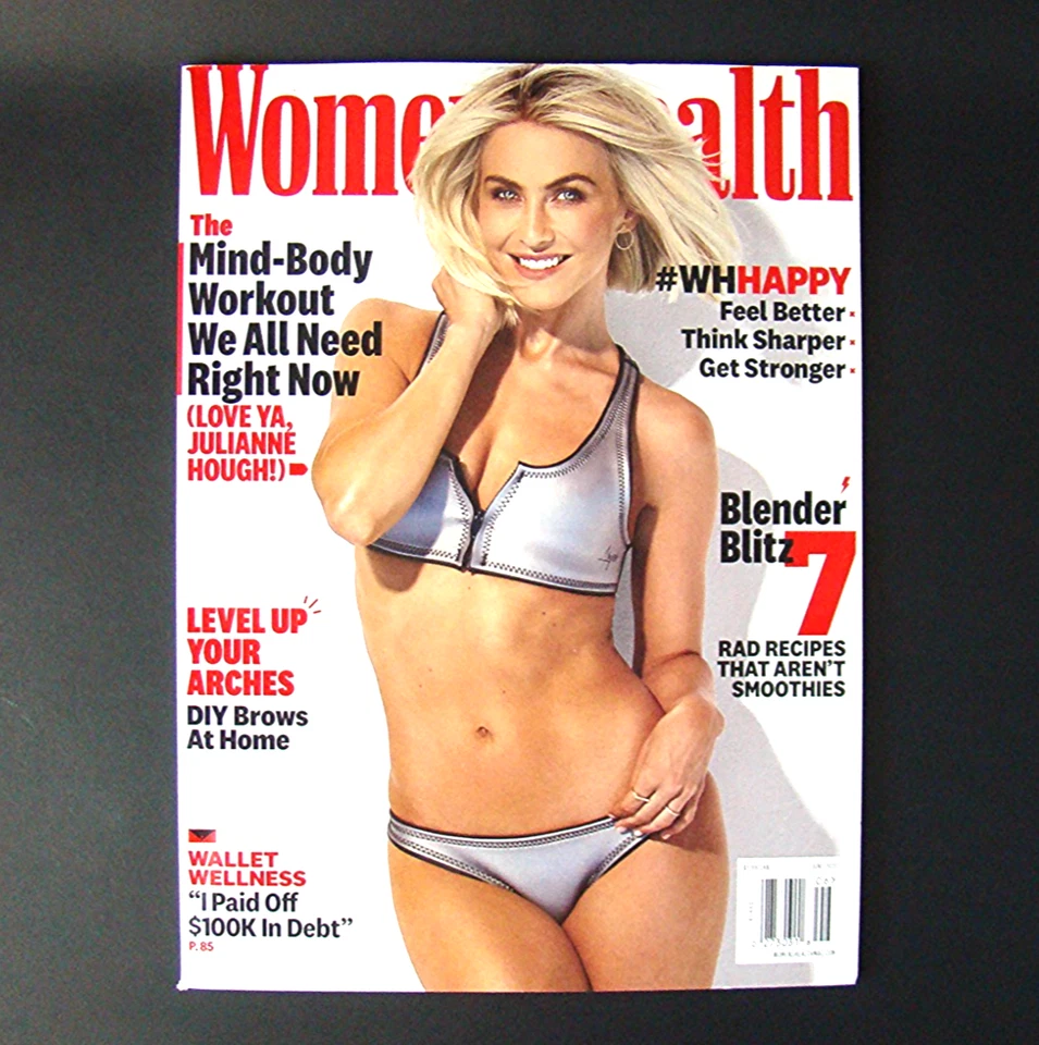 Revista Salud de la Mujer Junio 2020 Julianne Hough Cubierta Fitness Nutrición 00s Foto 1 de 1