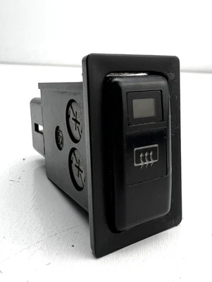 Toyota Pickup Truck 4Runner 1990-95 ventana trasera descongelación interruptor botón OEM Foto 1 de 4