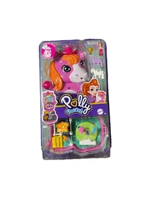 Polly Pocket Pony Rodeo JCR39 Pink Horse Derby NIB - Picture 1 of 5