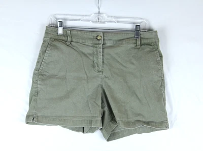 Pantalones cortos Tommy Bahama para mujer talla 8 verde desgastado chino 30x4 Foto 1 de 4
