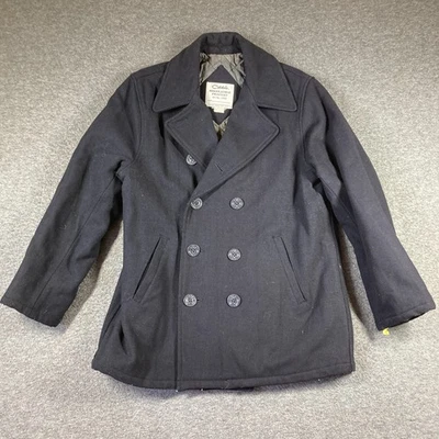 Chaquetón de lana Catalina Regulation vintage para hombre grande L forro acolchado azul marino Foto 1 de 4