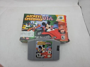 Juego Mickey's Speedway USA N64 - EX ALQUILER - PROBADO CON CAJA FUNCIONA MUY BIEN - Imagen 1 de 6
